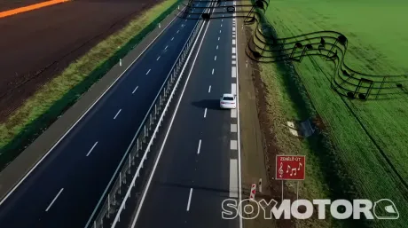 Tramo musical de la Carretera 67 de Hungría - SoyMotor.com