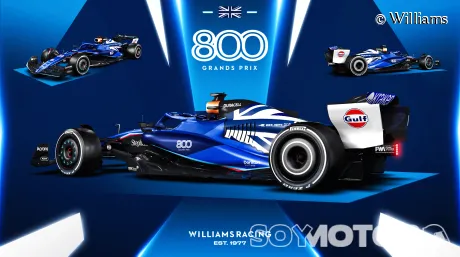 Williams presenta su decoración especial para el GP de Gran Bretaña - SoyMotor.com