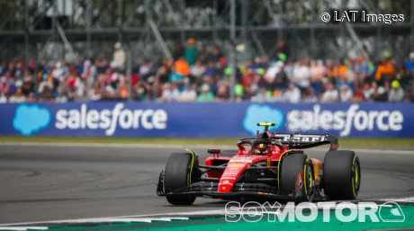 Carlos Sainz en Silverstone