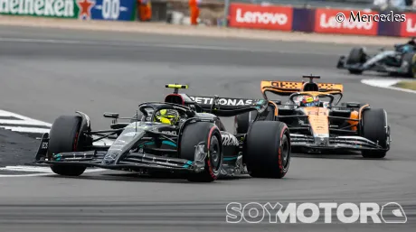 Lewis Hamilton en Silverstone