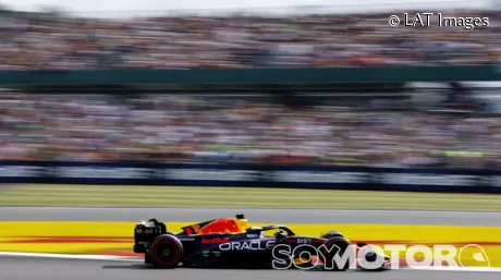 Max Verstappen en Silverstone