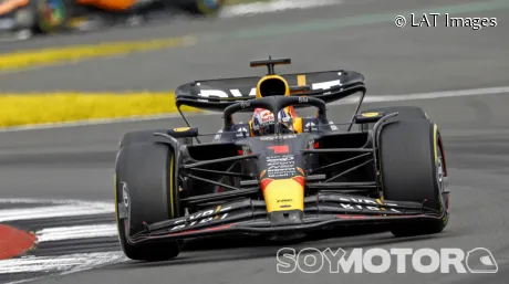 Max Verstappen en Silverstone