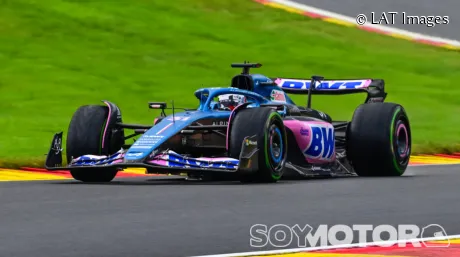 Esteban Ocon en Spa