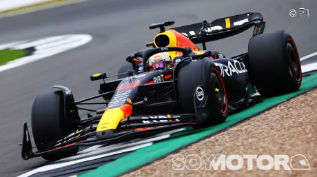 Daniel Ricciardo en Silverstone