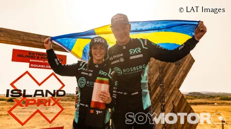 Mikaela Åhlin-Kottulinsky y Johan Kristoffersson en Cerdeña - SoyMotor.com