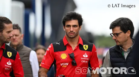 Carlos Sainz en Silverstone