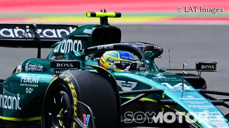 Alonso, "contento" con los cambios que hizo Aston Martin para subsanar los "fallos de Silverstone y Hungría" - SoyMotor.com