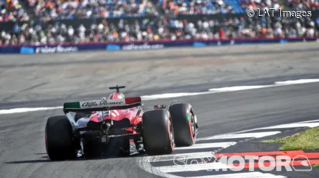 Valtteri Bottas en Silverstone