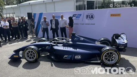 El coche de Fórmula 2 de 2024
