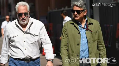 Lawrence Stroll y Marco Mattiacci en Mónaco