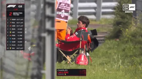 Charles Leclerc en Zandvoort