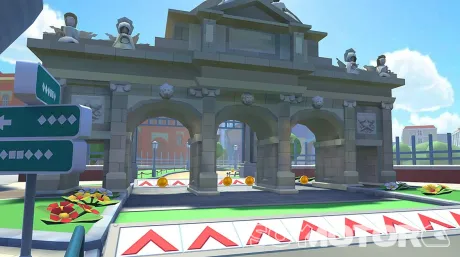 Así luce la Puerta de Alcalá en el Mario Kart Tour