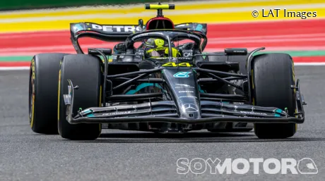 Lewis Hamilton en Spa