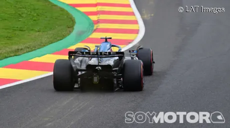 Esteban Ocon en Spa