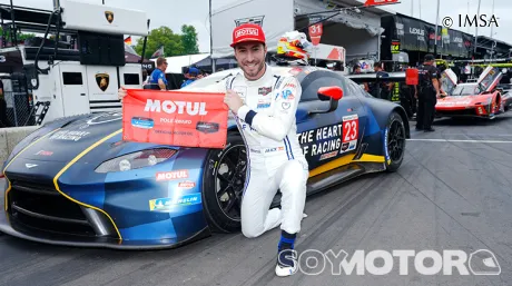 Riberas bate a Juncadella por 57 milésimas y logra una Pole de récord en Road America - SoyMotor.com