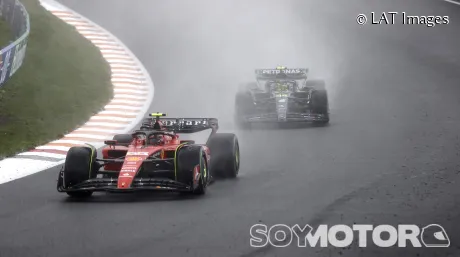 Sainz salva los muebles de Ferrari en un GP sin ritmo en el SF-23 - SoyMotor.com