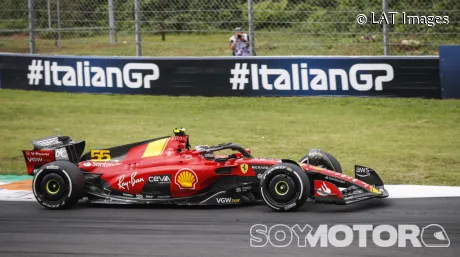 Sainz en Monza.