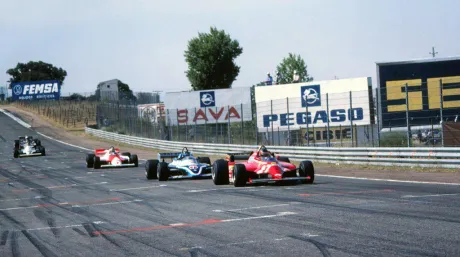 Villeneuve en el Jarama 1981.
