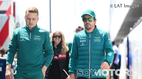 Fernando Alonso en Silverstone