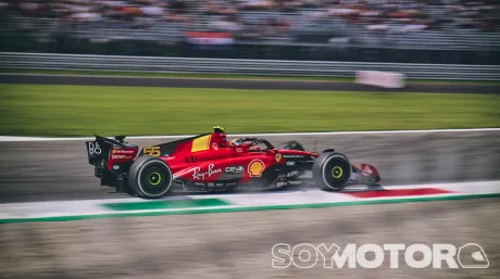 Carlos Sainz en Monza.