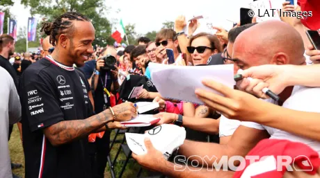 Lewis Hamilton en Monza