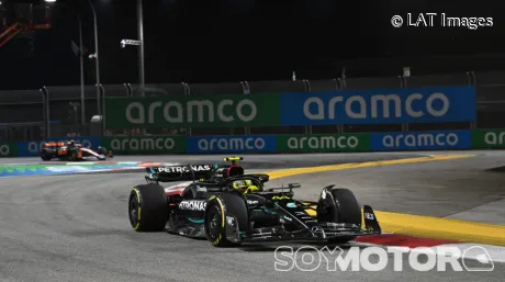 Lewis Hamilton en Singapur