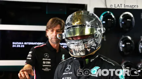 Lewis Hamilton en Suzuka