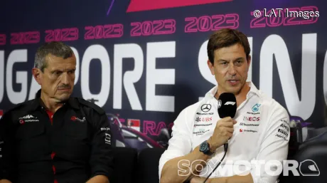 Toto Wolff en Singapur