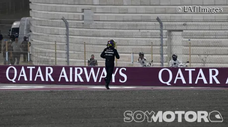 Lewis Hamilton en Catar