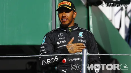 Lewis Hamilton en México