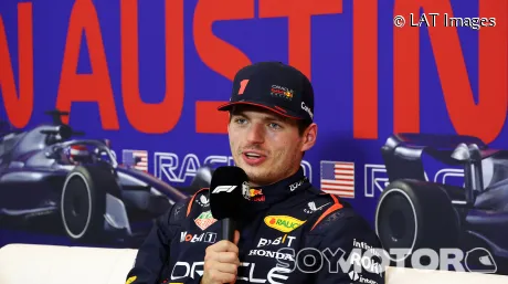 Max Verstappen en Austin