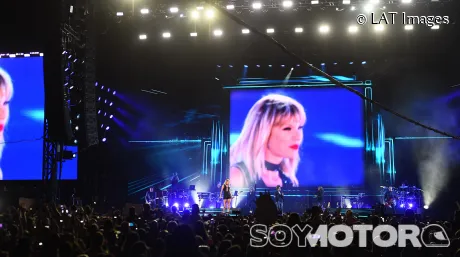 Concierto de Taylor Swift en el GP de Estados Unidos de 2016 - SoyMotor.com