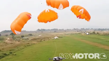 Xpeng X2 con sistema de seguridad con paracaídas - SoyMotor.com