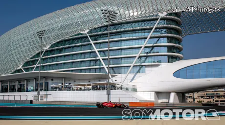 Escena de los test postcarrera de Abu Dabi - SoyMotor.com