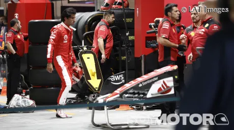 Ferrari negociará una compensación por los daños sufridos en el coche de Sainz - SoyMotor.com