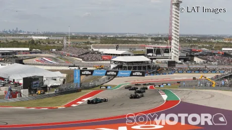 Escena del GP de Estados Unidos F1 2023 - SoyMotor.com