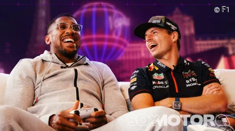 Max Verstappen en Las Vegas