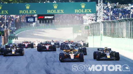 Verstappen, con otra gran salida, gana el Sprint de Brasil - SoyMotor.com