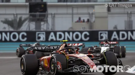 Sainz en Abu Dabi