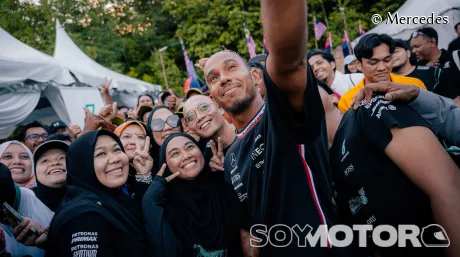 Lewis Hamilton en Malasia