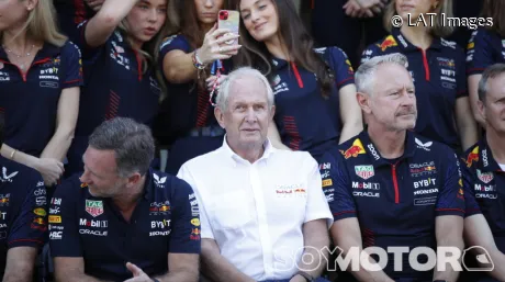 Helmut Marko en la celebración de Red Bull