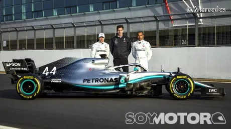 Presentación del Mercedes W11