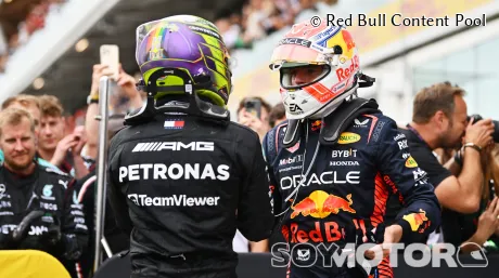 Max Verstappen y Lewis Hamilton en Canadá