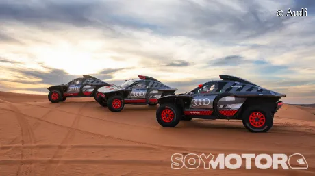 Los Audi para el Dakar 2024