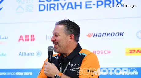 Zak Brown en Diriyah