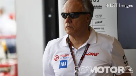 Gene Haas en el GP de Miami de 2022