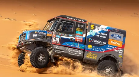 Albert Llovera en el Dakar 2024