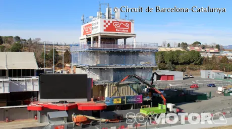El inicio de las obras en el Circuit de Barcelona