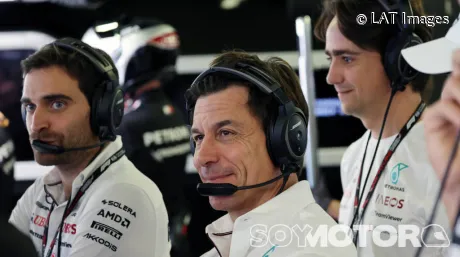 Toto Wolff en el Gran Premio de México