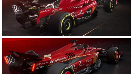 Comparativa visual entre el SF-23 y el SF-24: ¿Cómo ha cambiado el Ferrari de 2023 a 2024? - SoyMotor.com